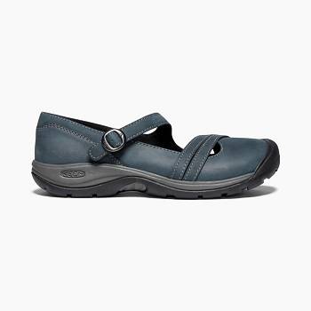 KEEN Presidio II Cross Strap - Tmavomodre Oxford Topanky Damske, K0499SK